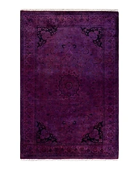Adorn Hand Woven Rugs Fine Vibrance M1163 4'2"x6'3" Area Rug