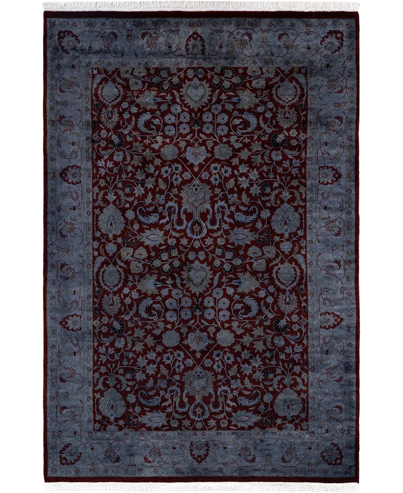 Adorn Hand Woven Rugs Fine Vibrance M1352 4'1"x6'2" Area Rug