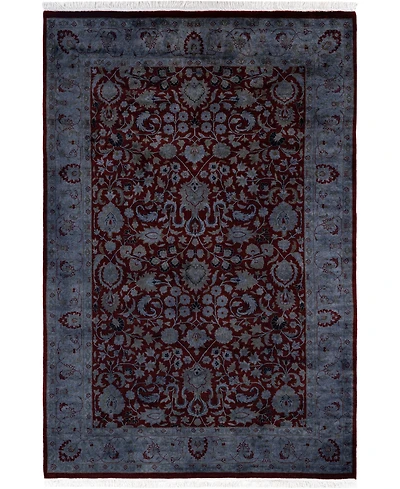 Adorn Hand Woven Rugs Fine Vibrance M1352 4'1"x6'2" Area Rug