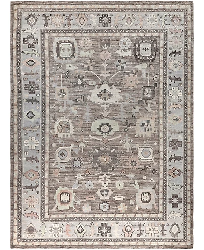 Adorn Hand Woven Rugs Colorful Oushak M0103-32 10'2"x13'8" Area Rug