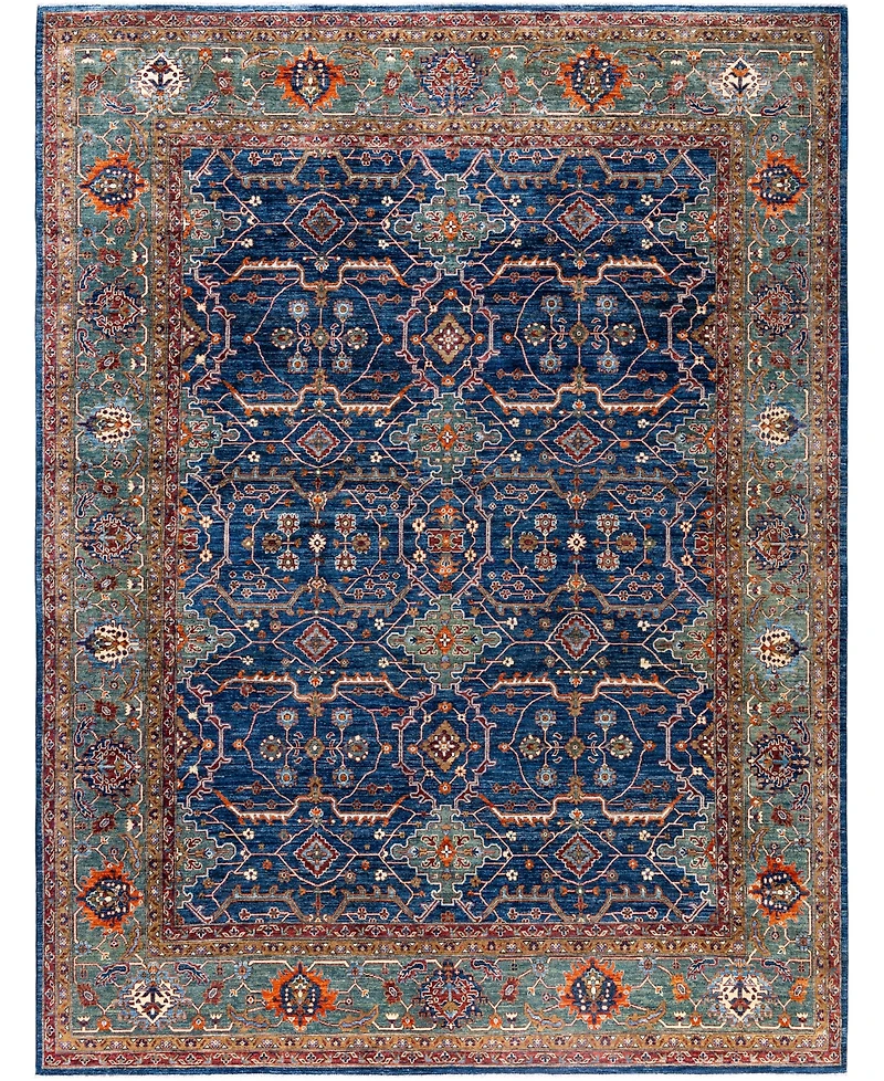 Adorn Hand Woven Rugs Serapi M0103- 9'2"x11'11" Area Rug