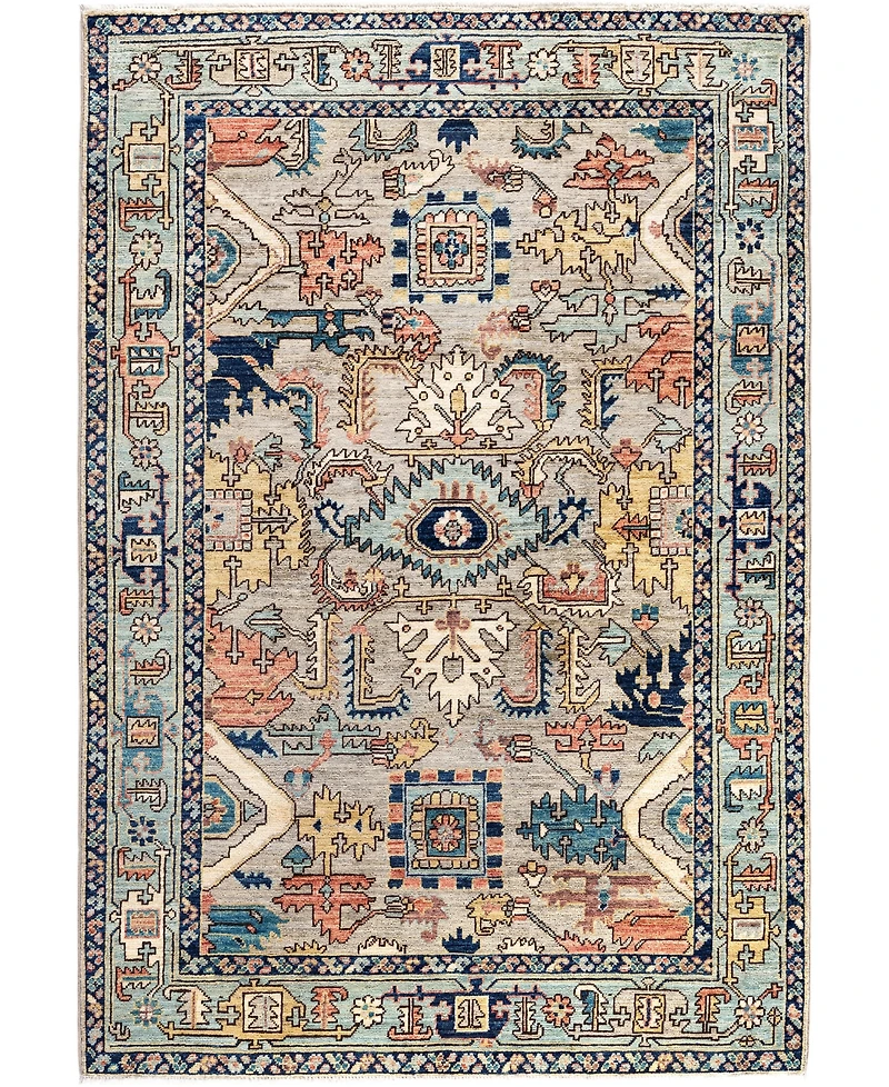 Adorn Hand Woven Rugs Serapi M0103-298 4'1"x5'11" Area Rug