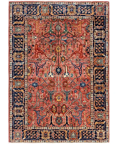 Adorn Hand Woven Rugs Serapi M0103- 4'2"x5'10" Area Rug