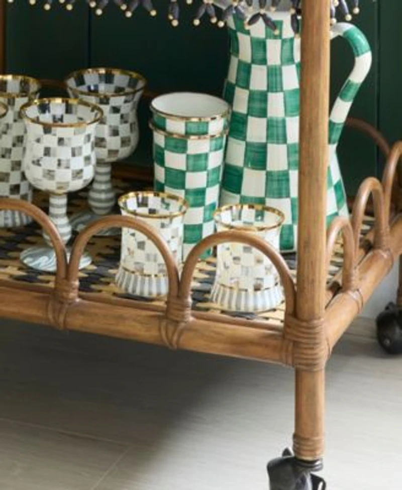 Mackenzie Childs Carnival Glassware Collection