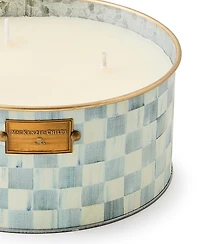 MacKenzie-Childs Sterling Check Large Citronella Candle