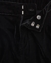 On 34th Women's Velvet Wide-Leg Trouser Pants, Macy's Exclusive
