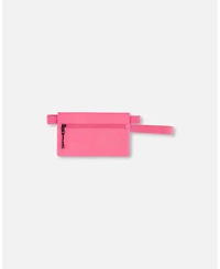 Deux par Deux Girl Double Pencil Case Rainbow Heart Print - Toddler|Child