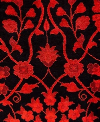 Adorn Hand Woven Rugs Fine Vibrance M1411 4'1"x6'4" Area Rug