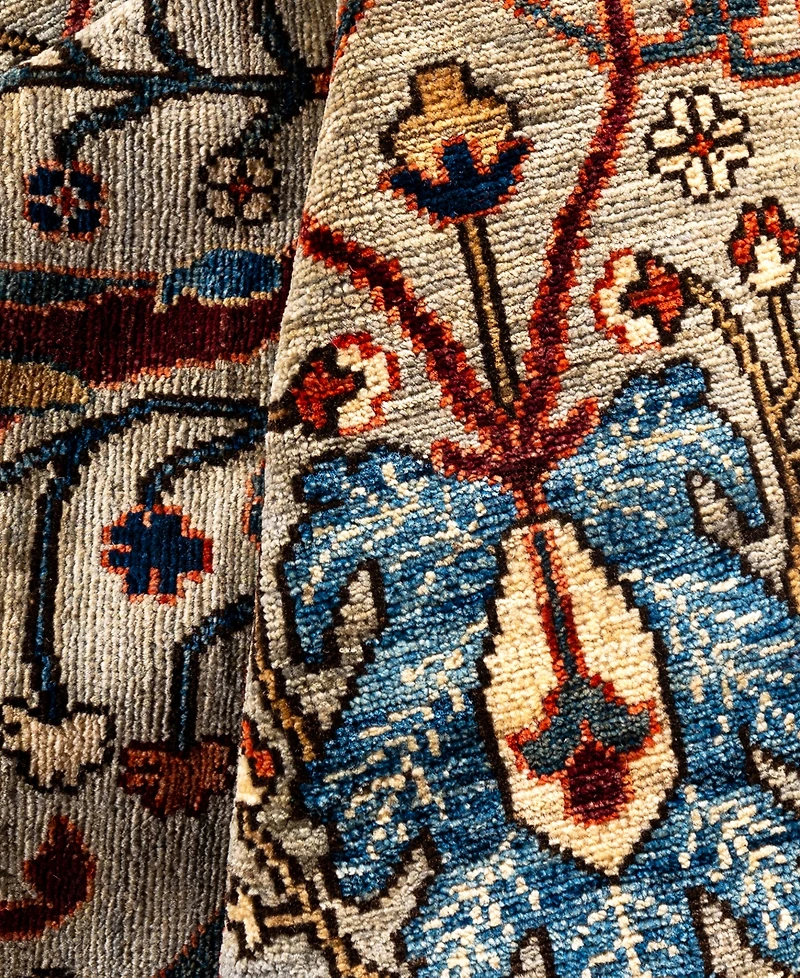 Adorn Hand Woven Rugs Serapi M0103- 8'10"x11'10" Area Rug