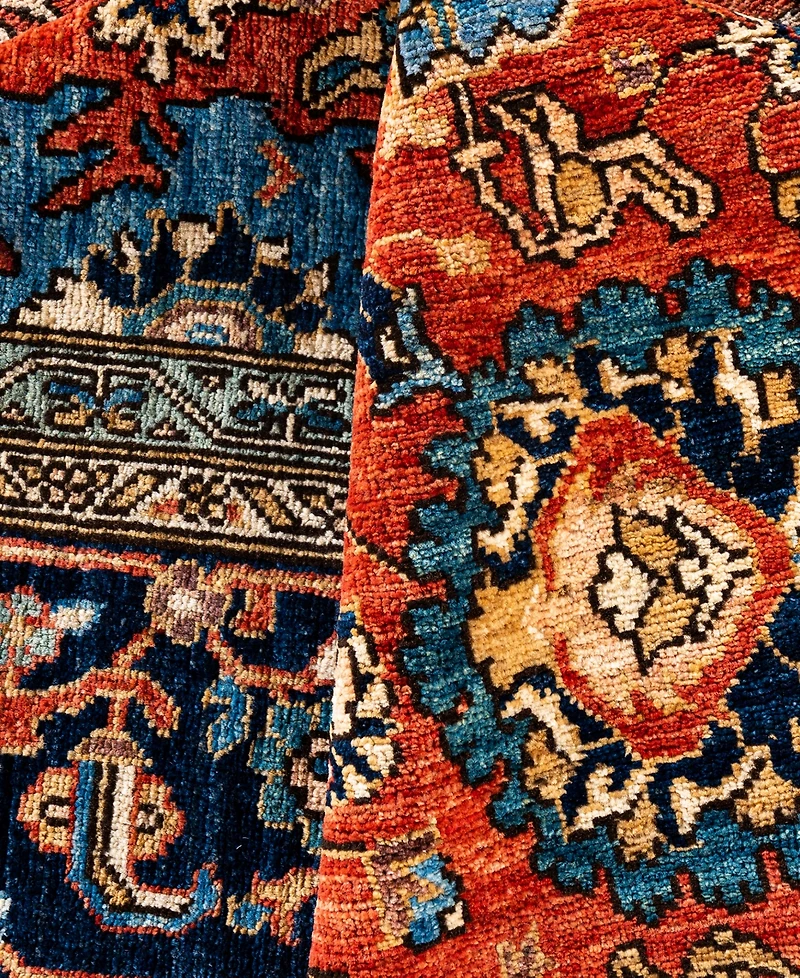 Adorn Hand Woven Rugs Serapi M0103-161 8'11"x11'10" Area Rug