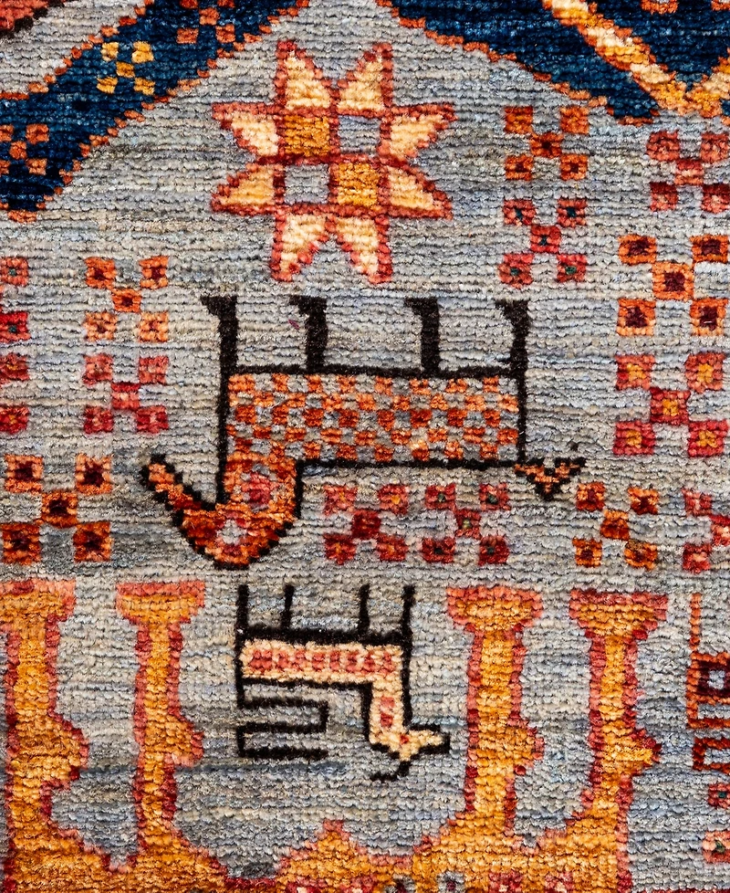 Adorn Hand Woven Rugs Serapi M0103- 4'2"x5'10" Area Rug