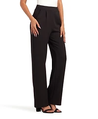 Bcx Women's Wide Leg Elastic Waistband Pants