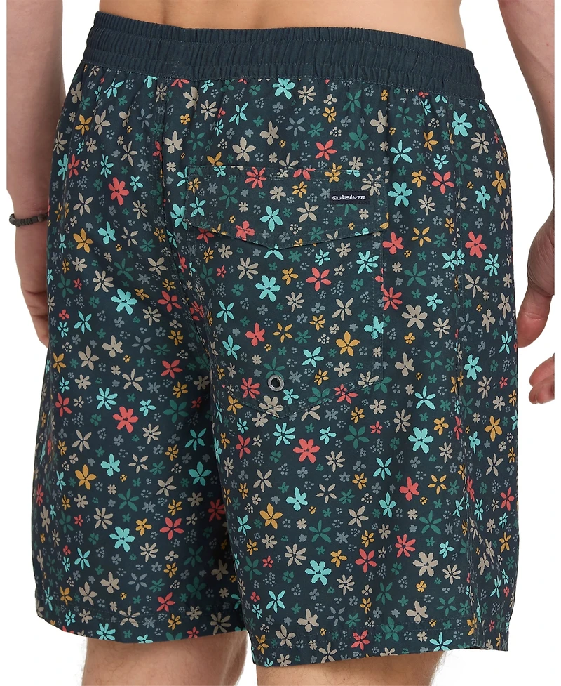 Quiksilver Men's Everyday Volley Ditsy Floral Swim Shorts