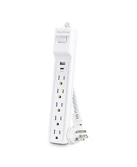 CyberPower P504UC 5-Outlet Surge Protector with Usb-a and Usb-c Port