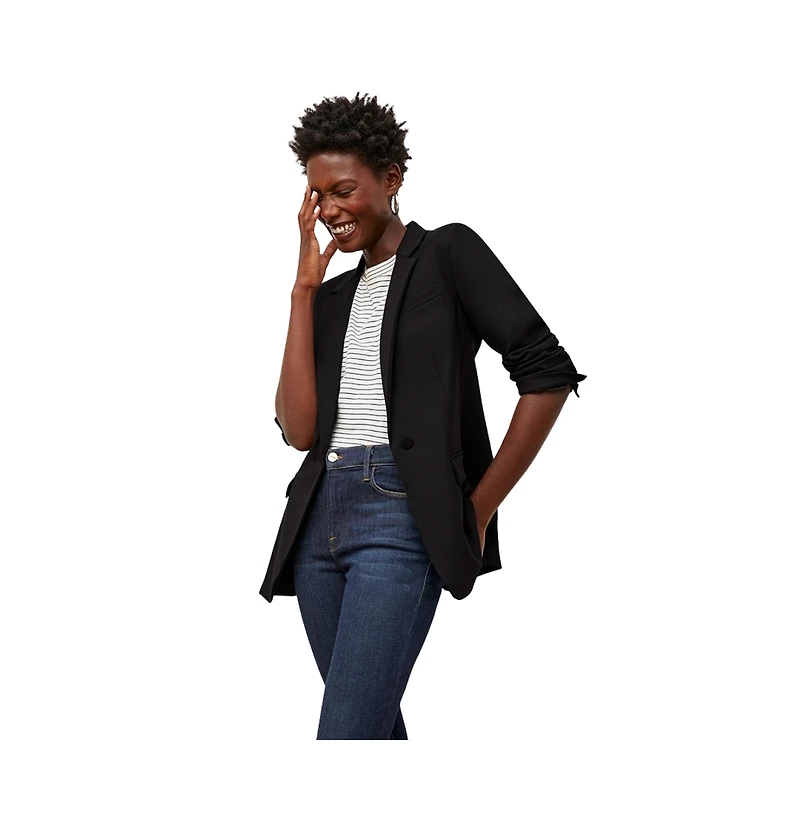 M.m.LaFleur Women's Yiyan Classic Blazer - Wool Twill