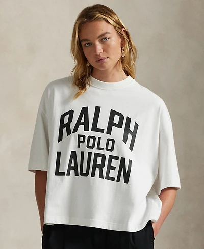 Polo Ralph Lauren Women's Logo Oversize Jersey T-Shirt
