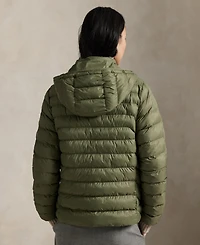 Polo Ralph Lauren Women's Water-Resistant Packable Hooded Jacket
