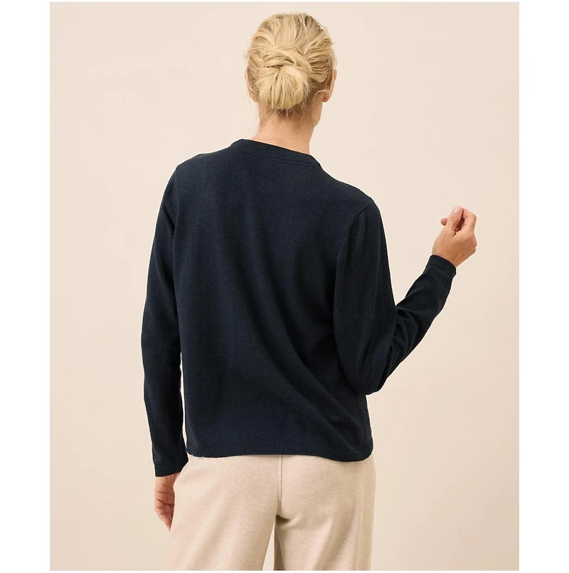 Pact Organic Cotton Classic Fine Knit Crew Sweater