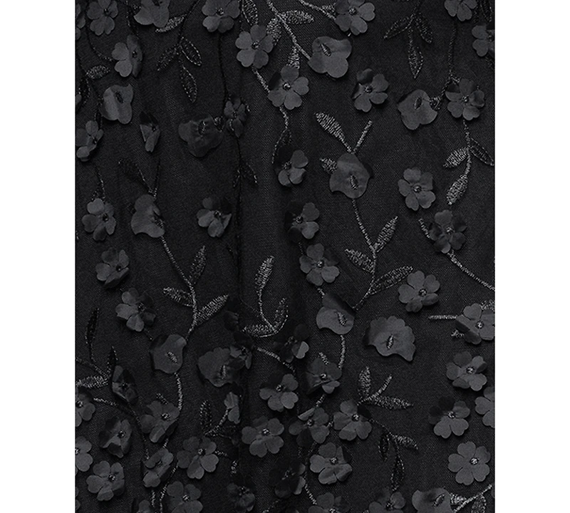 Xscape Plus Long Sleeve Embellished Dress