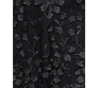 Xscape Plus Long Sleeve Embellished Dress