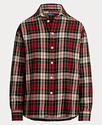 Polo Ralph Lauren Women's Plaid Long Sleeve Shirt