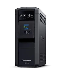 CyberPower Pfc Sinewave Computer Battery Backup, 850VA 510W Ups, 10 Outlets