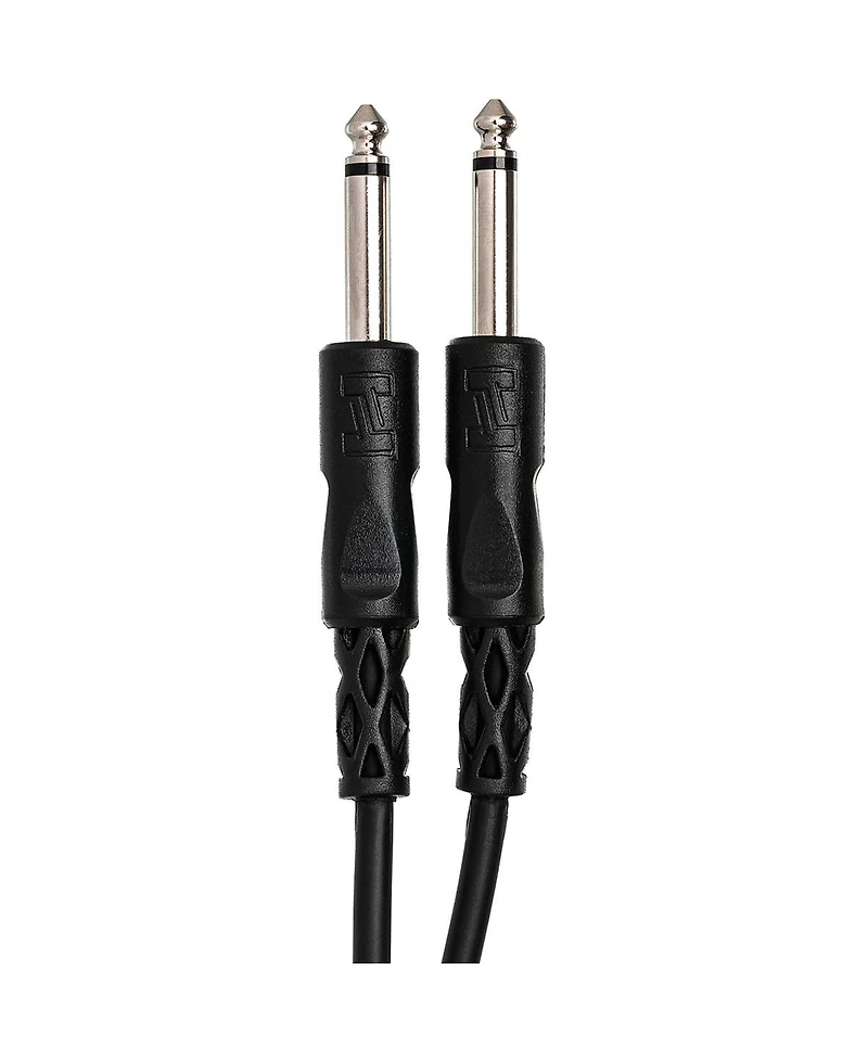 Hosa Technology 1' 1/4" Male Phone to 1/4" Male Phone Audio Interconnect Cable