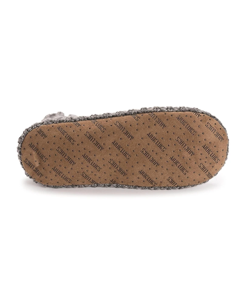 Muk Luks Men's Cable Boot Slipper