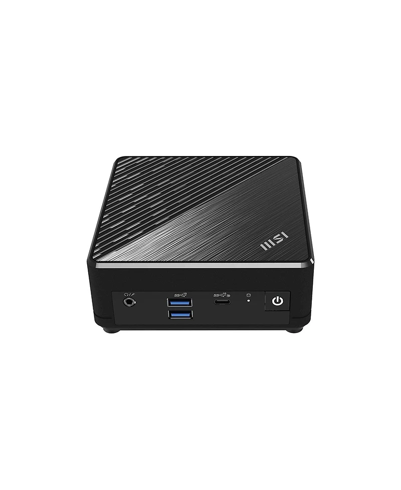 Msi Cubi N Adl-048US Mini Desktop Computer, Intel N100 0.8GHz, 4GB Ram, 128GB Ssd, Windows 11 Pro, Black