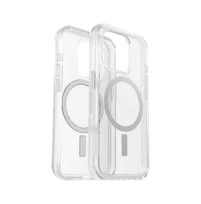 OtterBox Symmetry Plus Clear MagSafe Case for Apple iPhone 15 Pro-Clear