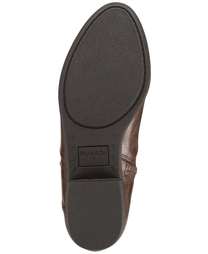 Style & Co Women's Ameliaa Block Heel Booties, Macy's Exclusive