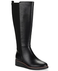 Style & Co Women's Cyruss Wedge Tall Boots, Macy's Exclusive