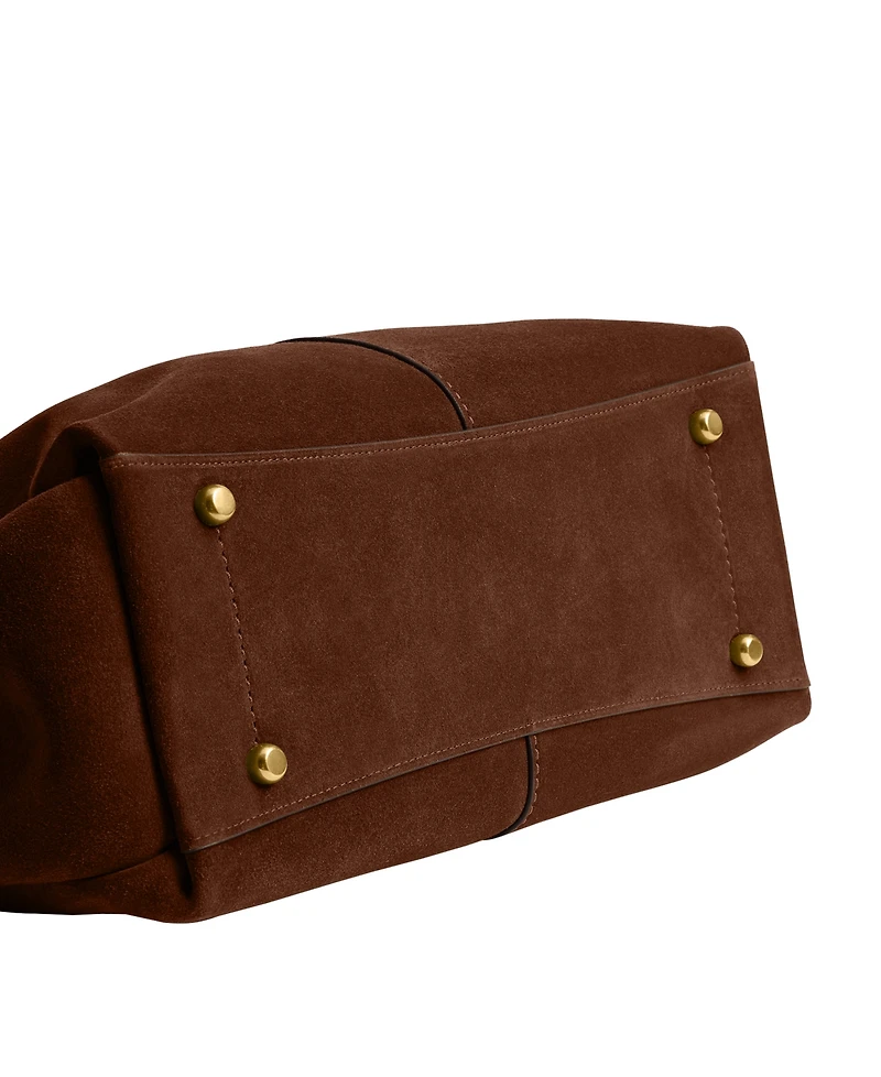 Coach Suede Lana Shoulder Bag