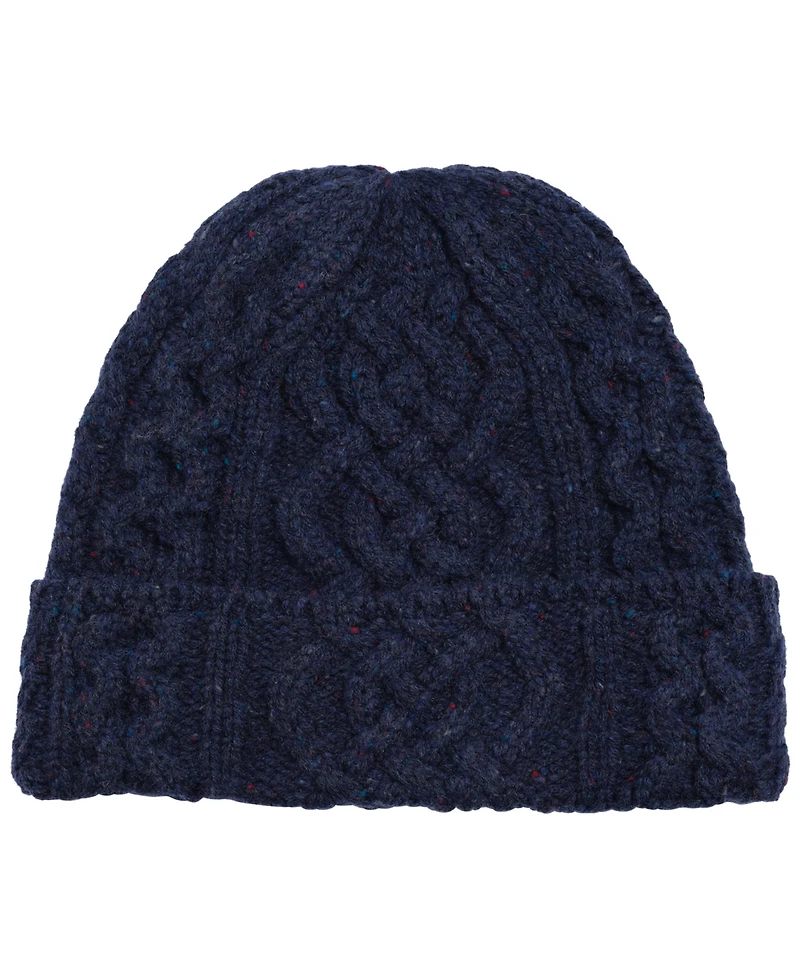 Polo Ralph Lauren Men's Tweed Cable Cuff Beanie
