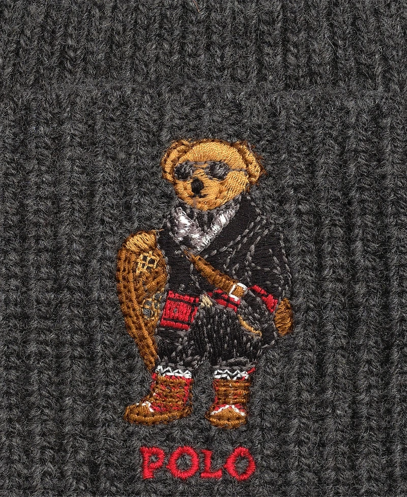 Polo Ralph Lauren Men's Holiday Bear Beanie