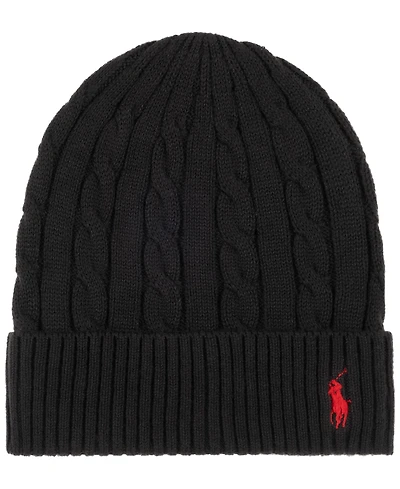 Polo Ralph Lauren Men's Cashmere Cable Beanie