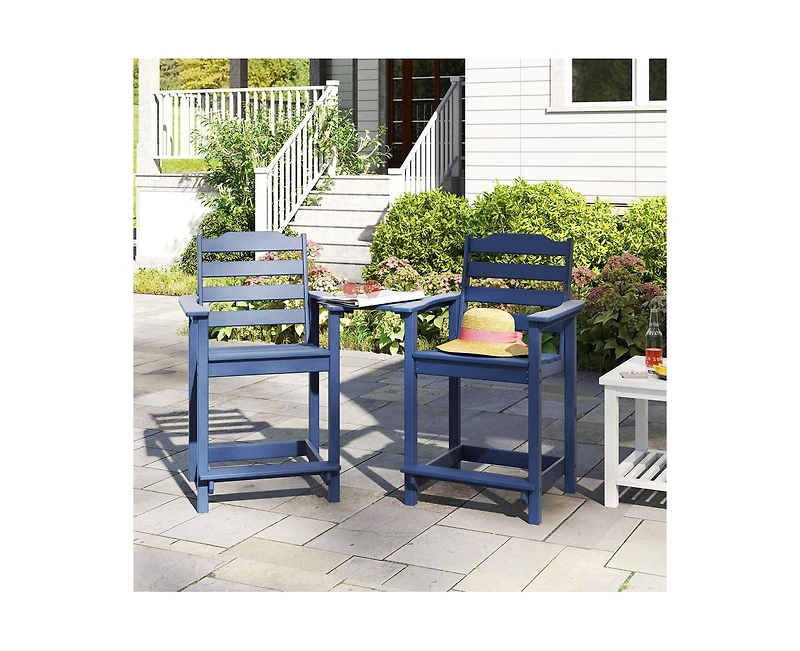 Decksplore A set of 2 economical bar stools (including the table board)