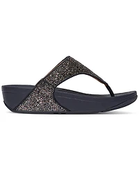 FitFlop Women's Lulu Multi-Tonal Glitter Wedge Sandals