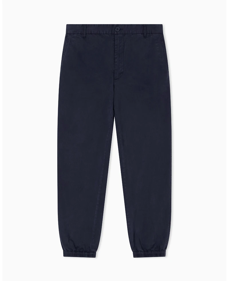 A|X Armani Exchange Men's Stretch Twill Scrunch Pants