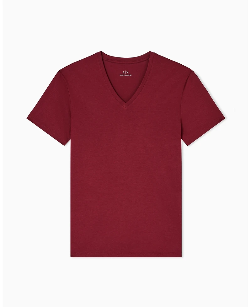 A|X Armani Exchange Men's Pima V-Neck T-Shirt