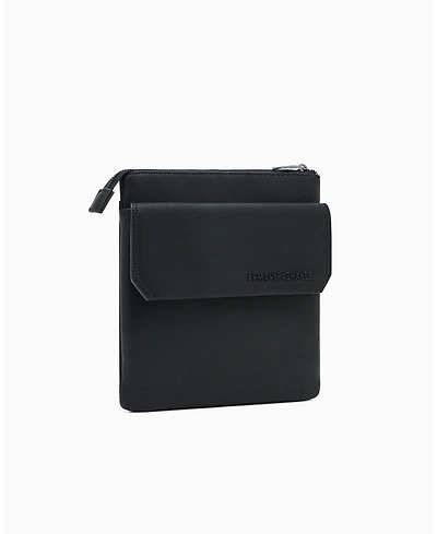 A|X Armani Exchange Men's Faux-Leather Crossbody Bag