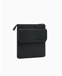 A|X Armani Exchange Men's Faux-Leather Crossbody Bag
