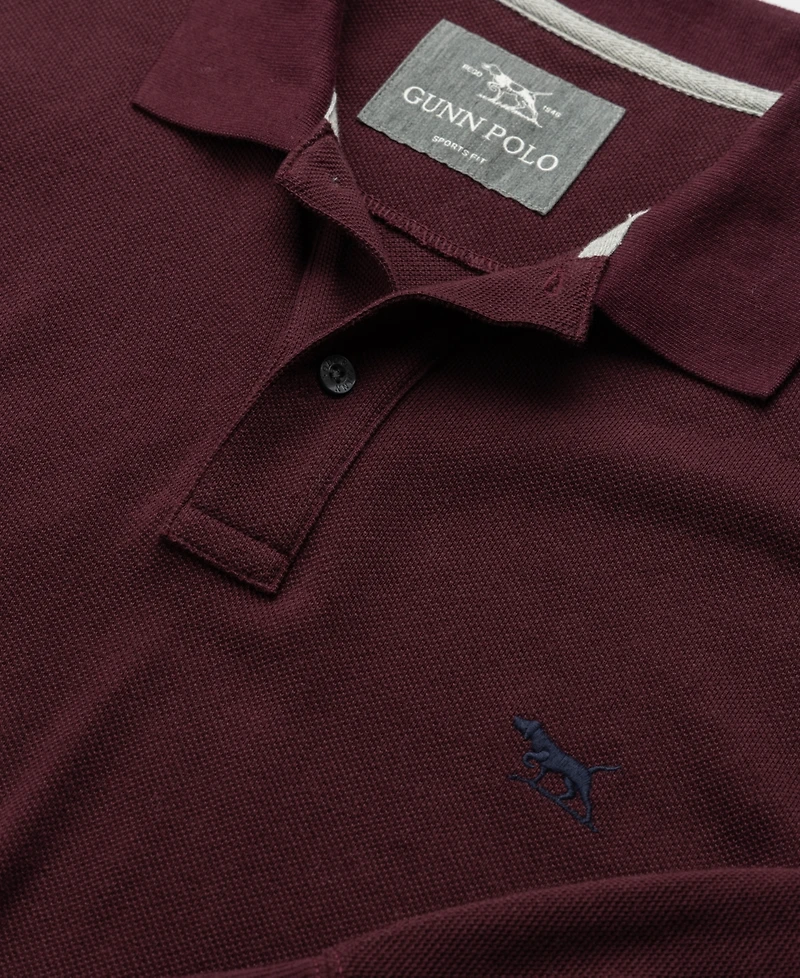 Rodd & Gunn Men's The Long Sleeve Slim Fit Polo Shirt