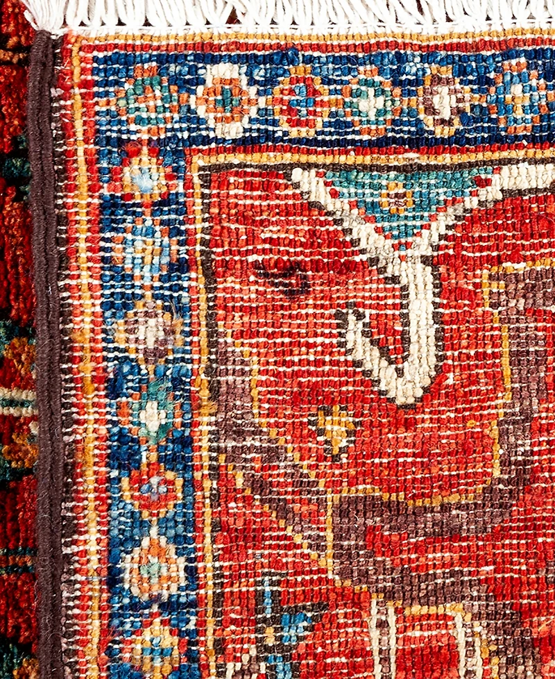 Adorn Hand Woven Rugs Serapi M1982 2'x6'1" Runner Area Rug