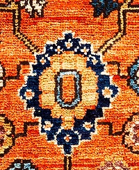 Adorn Hand Woven Rugs Serapi M1982 2'9"x12'11" Runner Area Rug