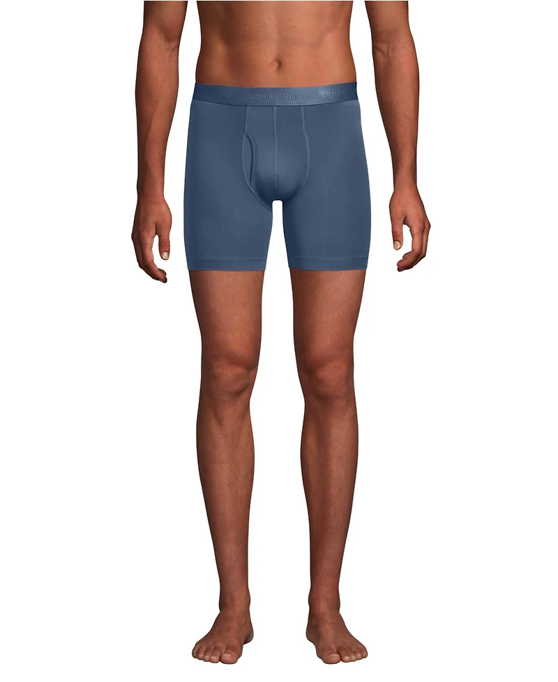 Lands' End Men's Flex Performance Boxer Brief 3 Pack
