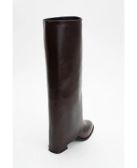 Prologue Shoes Maybe Chunky Heel Boot (Women)
