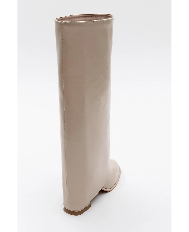 Prologue Shoes Maybe Chunky Heel Boot (Women)