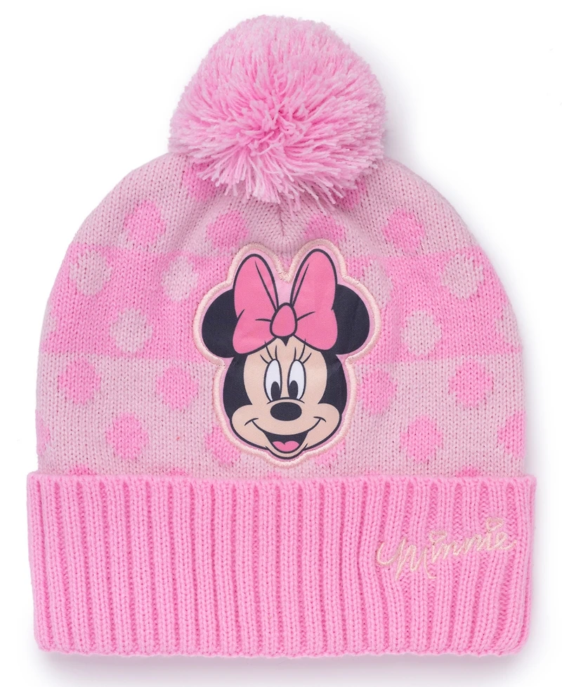 Minnie Mouse Toddler Girls 2-Piece Beanie and Mitten Set