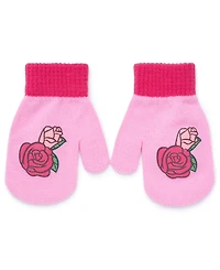 Princess Toddler Girls 2-Piece Princess Beanie and Mitten Set